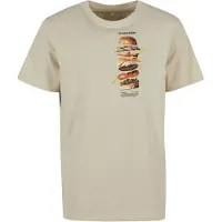 Mister tee T-Shirt "Herren A Burger Tee" 1 Stk.