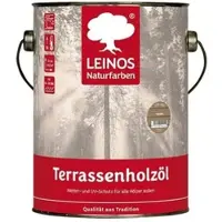 Leinos Terrassenholzöl 236 Farblos - 10 l Eimer