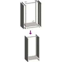 vidaXL Brennholzregal Weiß 40x30x80 cm Kaltgewalzter Stahl