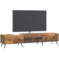 vidaXL TV-Schränk Altholz 147 x 34,5 x 30 cm Holzwerkstoff