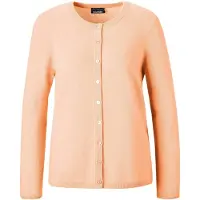 Goldner Strickjacke "Eleganter Herbstcardigan mit Rundhals" Ohne