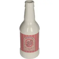 HD Collection Vase ''Aperitivo'' in Creme/ Rosa - (H)20,7 cm - Ø 7 cm - onesize