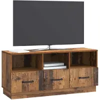 vidaXL TV-Schränk Altholz 102 x 34,5 x 47 cm Holzwerkstoff