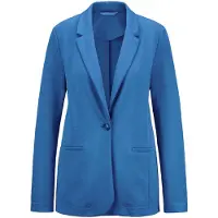 Goldner Jackenblazer "Kurzgröße Damenblazer mit Reverskragen und Paspeltaschen" mit formgebenden Teilungsnähte