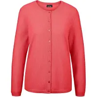 Goldner Strickjacke "Eleganter Herbstcardigan mit Rundhals" Ohne