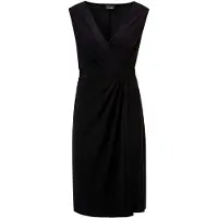 Goldner Abendkleid "Kurzgröße Cocktailkleid mit Raffungen" Falten