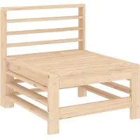vidaXL 3-tlg. Garten-Lounge-Set Massivholz Kiefer