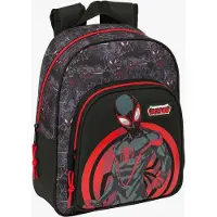 Marvel Miles Morales 9l 27x33x10 Cm Small Rucksack Schwarz,Grau Kinder Schwarz,Grau One Size