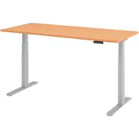 Hjh OFFICE PRO XDKB 19 S - Buche 180 x 80 elektrisch höhenverstellbar