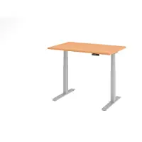 Hjh OFFICE PRO XDKB 12 S - Buche 120 x 80 elektrisch höhenverstellbar