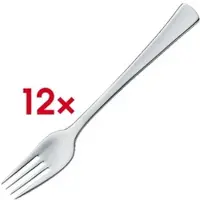WMF Kuchengabel »GASTRO« 12 Stück Edelstahl silber