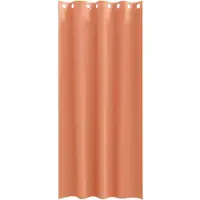 vidaXL Verdunkelungs-Vorhänge mit Ringen 2 pcs Terrakotta 260 x 140 cm