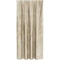 vidaXL Samtvorhänge mit Vorhängen 2 pcs Creme 175 x 140 cm Samt