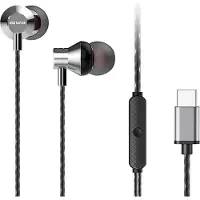 Aiwa ESTM-50USB-C, Kabelgebunden, 20 - 20000 Hz, Anrufe/Musik, 13 g, Kopfhörer, Silber