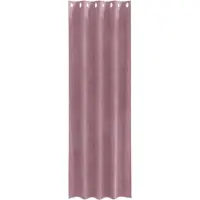 vidaXL Verdunkelungsvorhänge 2 pcs Dunkelrosa 140 x 245 cm Samt