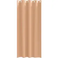 vidaXL Verdunkelungs-Vorhänge mit Ringen 2 pcs Hellbraun 260 x 140 cm