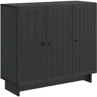 vidaXL Sideboard Schwarz 89 x 34,5 x 80 cm Holzwerkstoff