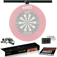 COFI Dart Illumina LED Beleuchtung Dartboard System mit gebrandetem kleinen Nylonteppich