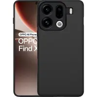 Just in Case Soft Design Oppo Find X9 Pro Backcover Schwarz