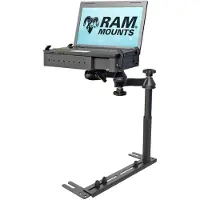 Ram Mounts universal Laptop Halter für Fahrzeug schwenkbar (RAM-VB-196-SW1), sch...