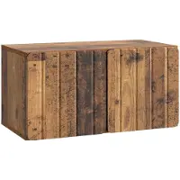 vidaXL Wandmontierter TV-Schrank 59,5 x 31 x 30 cm Altholz