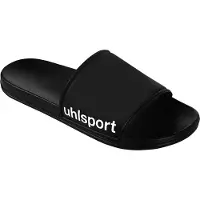 Uhlsport Badepantolette - schwarz/weiß, Größe:37