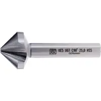 PFERD TOOLS HSS Kegel-und Entgratsenker UGT 90° Ø 25 mm Schaft-Ø 10 mm DIN 335 C mit Ungleichteilung