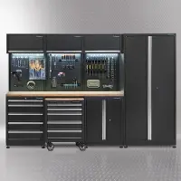 Datona Werkstatteinrichtung PREMIUM 300 cm Eiche