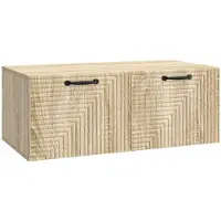 vidaXL Wandmontierter TV-Schrank Sonoma-Eiche 78,5 x 41 x 30 cm