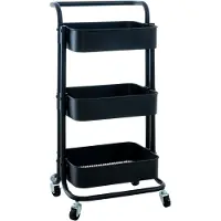 CLP Trolley Mailo Servierwagen schwarz