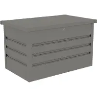 G21 Gartenbox Denver 280 L, grau metallic