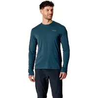 Rab Force LS Tee tempest blue (TMB) M
