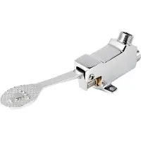OEM Korrosionsbeständige Fußpedal-Klappe 24 cm Kupfer 4-8 Sekunden Spülzeit Krankenhaus-Laboratorium - Wasserhahn.