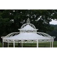 CLP Dach für Luxus Pavillon Romantik weiß Größe Ø 350 cm