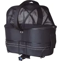 OEM Hondenfietsmand Bagagedrager Achterop - Max 6 Kg - Veilig Vervoeren Van Huisdieren - Gemakkelijke Montage