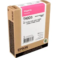 Epson Singlepack UltraChrome XD2 Magenta T40D340(50ml), Magenta, Tinte auf Pigmentbasis, 50 ml, 1 Stück(e)