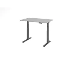 Hjh OFFICE PRO XDKB 12 G - Grau 120 x 80 elektrisch höhenverstellbar