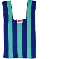 Kitsch Kitchen Poppy Bag Blau Gestreift