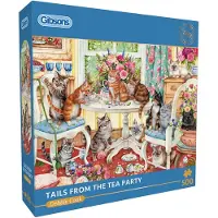 Gibsons Tails from the Tea Party Puzzle 500 Teile