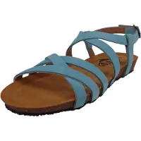 Plakton Damen Komfort Sandalen Fran Vali 405184 405184 Afelpado Türkis