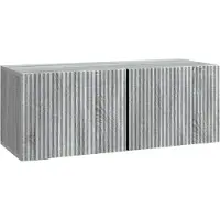 vidaXL Wandmontierter TV-Schrank Graues Sonoma 78,5 x 31 x 30 cm