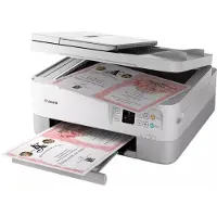 Canon PIXMA TS7451i 3-in-1 WLAN-Farb-Multifunktionssystem, Weiß, Tintenstrahl, Farbdruck, 4800 x 1200 DPI, Farbkopieren, A4, Weiß