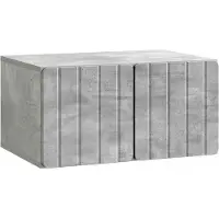 vidaXL Wandmontierter TV-Schrank 59,5 x 41 x 30 cm Betongrau