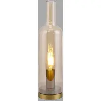 JUST LIGHT BOTTLE Tischleuchte E14 max. 25W amber 14006-27