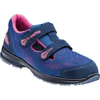 Atlas Sicherheitssandale Damen GX 165 S1P ESD SRC DGUV Gr. 43 royalblau/neon-pink