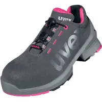 Uvex 1 Damen Sicherheits-Halbschuh 8562 S2 SRC nach EN ISO 20345:2011 S2 SRC Weite 10 grau Größe 43