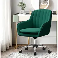 Portreen Bürostuhl, Drehstuhl,Homeoffice Stuhl,Schreibtischstuhl, bürostuhl ergonomisch, Chefsessel 150kg,Drehstuhl mit Rollen,Stuhl für Schminktisch