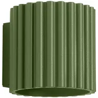 Sollux Wandleuchte AURA olivgrün G9 1xG9 10W Aluminium 10x12x10cm