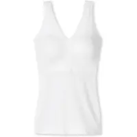 Schiesser Tanktop Damen 170365 Invisible Soft White-XXL
