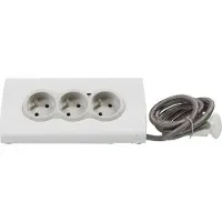 Legrand Przedluzacz tab 3x2P+Z +2USB Bialy 1,5m